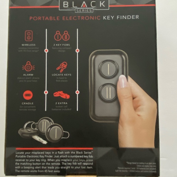 Portable electronic key finder Black series - Picture 4 of 4